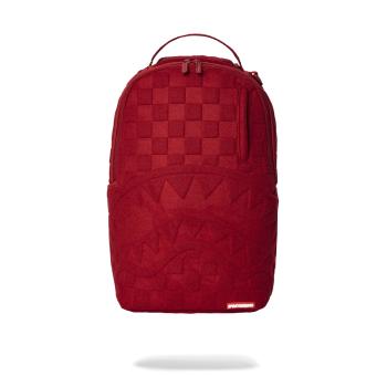 RED CHECKERED FLOCK BACKPACK
