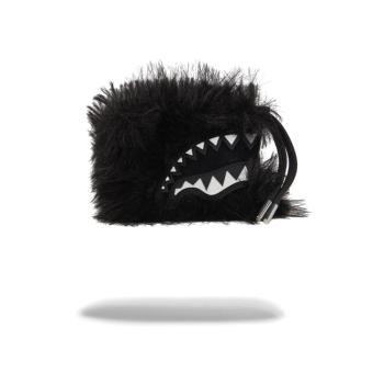 FUR CRAY BLACK WALLET