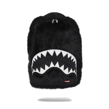 FUR CRAY BLACK BACKPACK