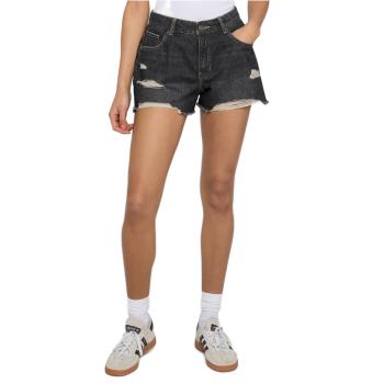 LADIES DESTROYED DENIM SHORTS
