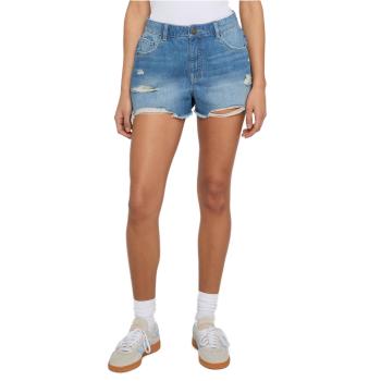 LADIES DESTROYED DENIM SHORTS